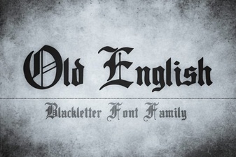 Design Your Project with Classic Old English Fonts