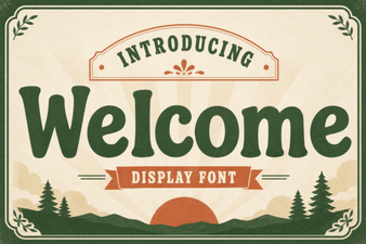 Welcome Fonts for Creative Web Design Projects