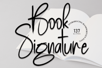 Designing Fonts for Custom Book Signatures