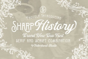 Sharp History: a Clean, Modern Font for Designers